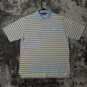 Vintage Polo Golf Ralph Lauren Short Sleeve Polo Size Large Multicolor